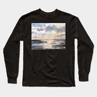 Wednesday Waters Seascape Long Sleeve T-Shirt